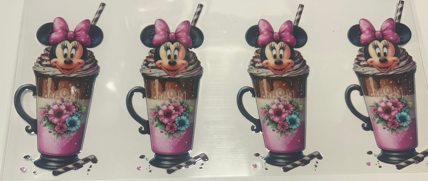 Mickey and Minnie Mouse