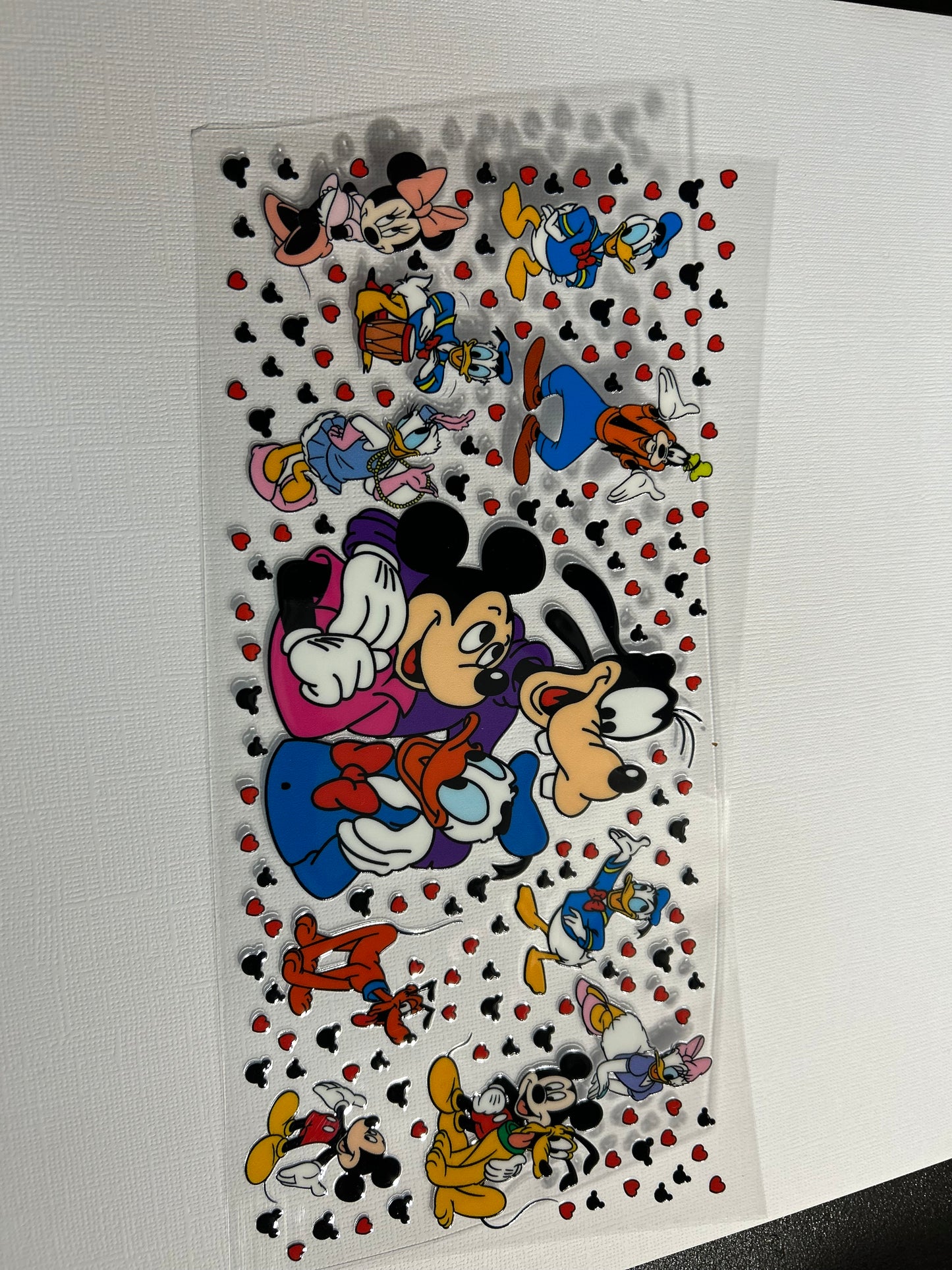 Mickey and Minnie Mouse