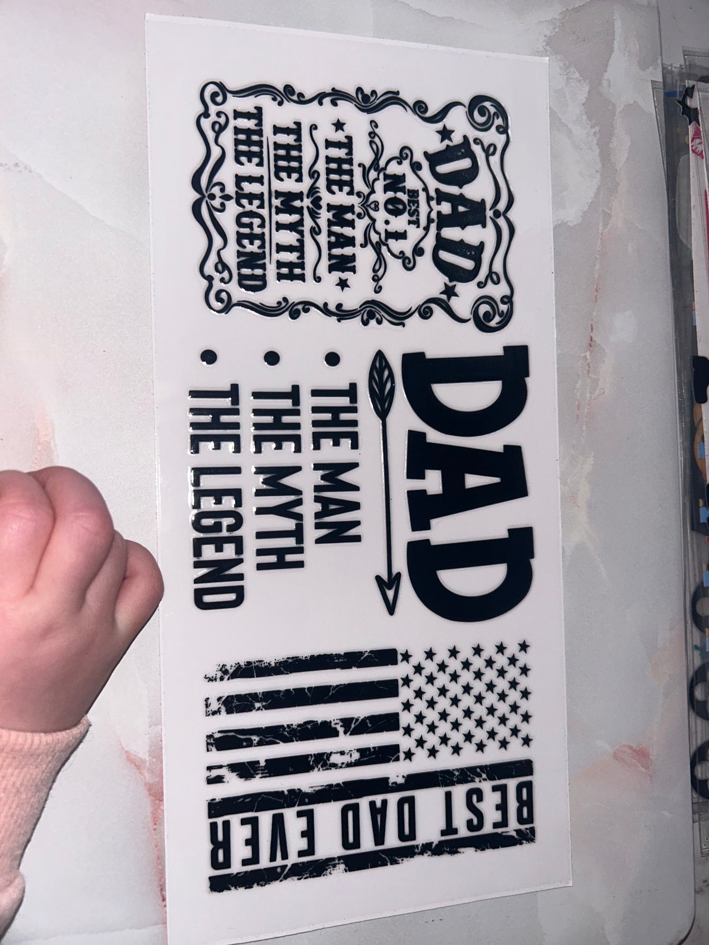 Dad and Pop wraps