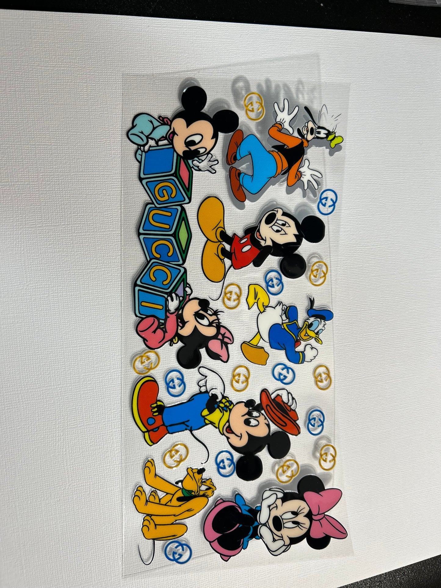 Mickey and Minnie Mouse
