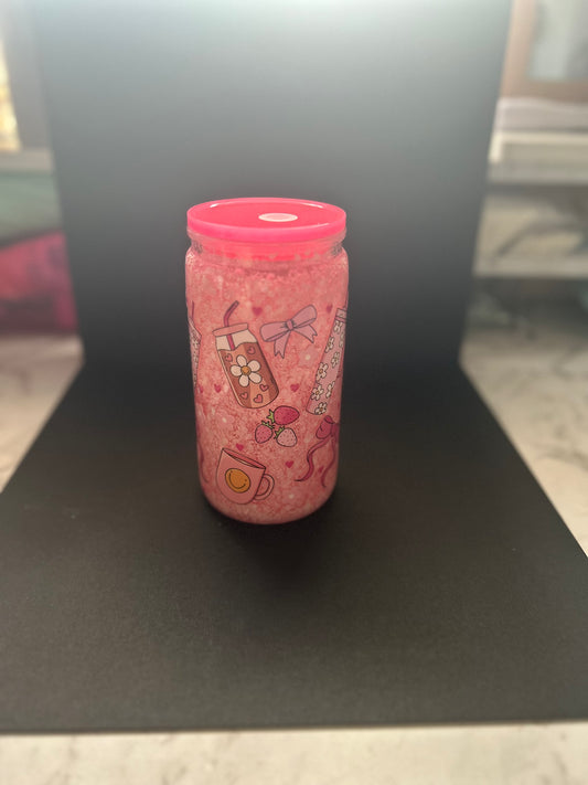 Custom 16Oz acrylic snow globe