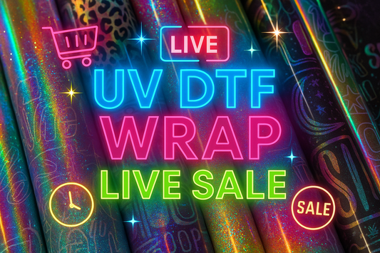UV DTF WRAP LIVE SALE 